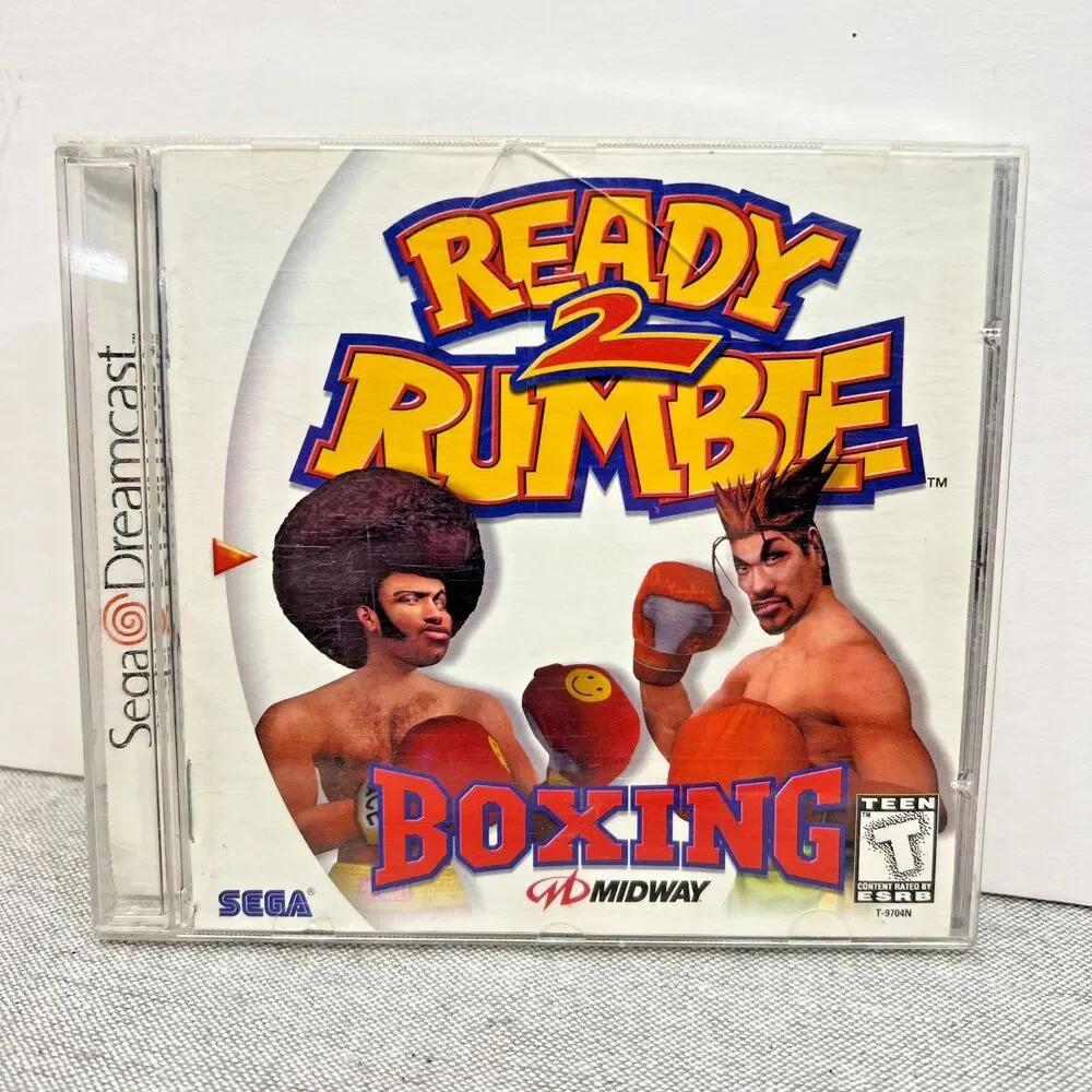 Ready 2 Rumble Boxing Sega Dreamcast 1999 W/Manual CIB
